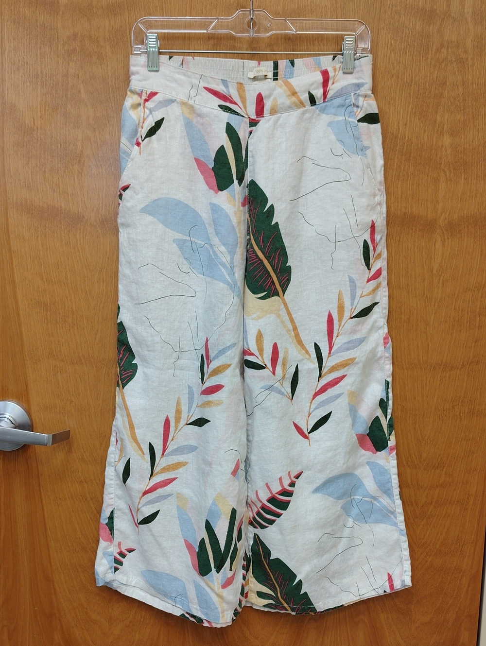 Cynthia Rowley Wide-Leg Linen Pants